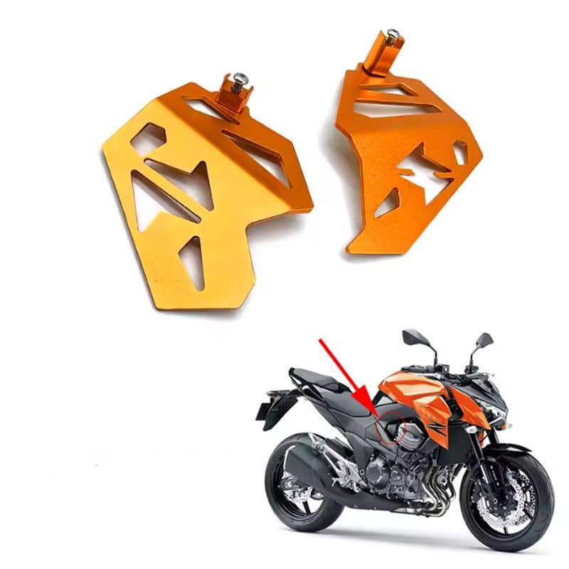 Kawasaki Z800 Uyumlu Enjeksiyon Koruma Turuncu aksesuar