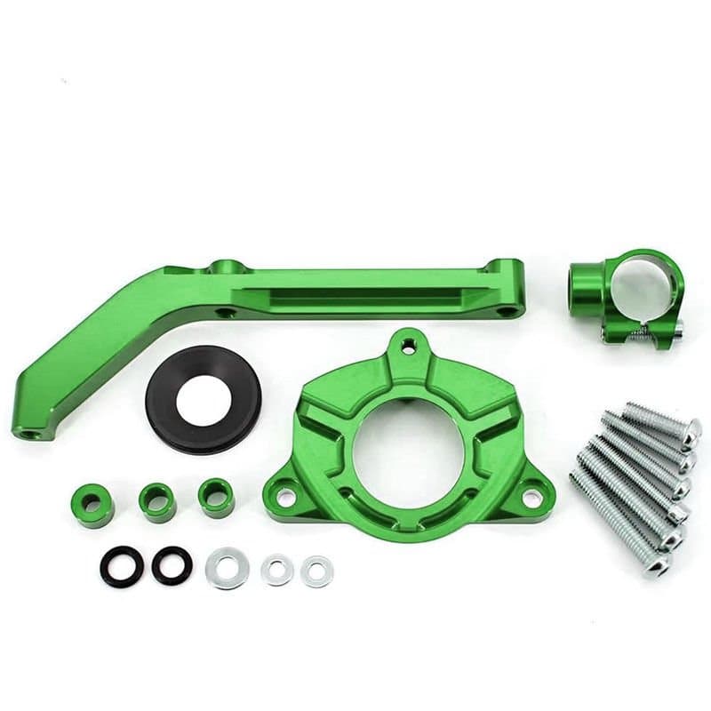 Kawasaki Z1000 Uyumlu Denge Amotisör Bağlantı Aparatı Yeşil aksesuar