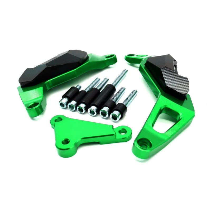 Kawasaki Ninja 400 - Z400 Uyumlu Dekoratif Motor Koruma Yeşil aksesuar