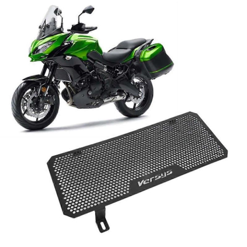 Kawasaki Versys 650 Uyumlu Radyatör Koruma Siyah aksesuar