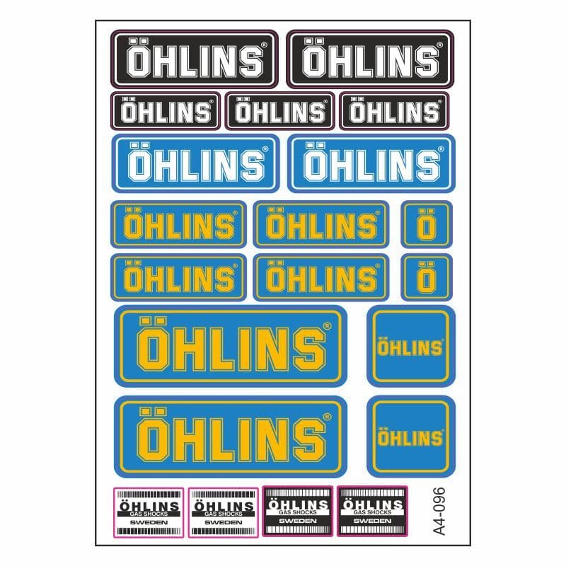 A4 Sticker 096 TEK Paket Çoklu Sticker aksesuar