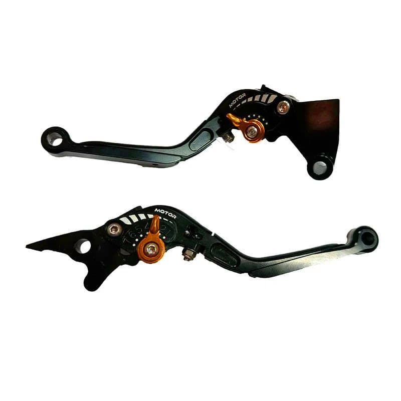Kawasaki Ninja 250 Uyumlu Katlanabilir Uzayabilir Manet Turuncu aksesuar