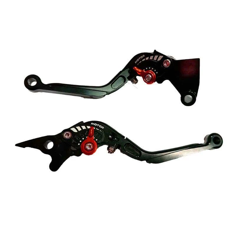 Kawasaki Ninja 250 Uyumlu Katlanabilir Uzayabilir Manet Kırmızı aksesuar