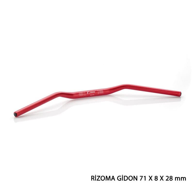 Universal & CF Moto 250 NK 2023 - 2026 Uyumlu Rizoma Gidon Kırmızı 71 X 8 X 28 Mm aksesuar
