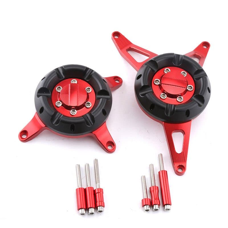 Honda CB650F Uyumlu Motor Blok Koruması Set Kırmızı aksesuar