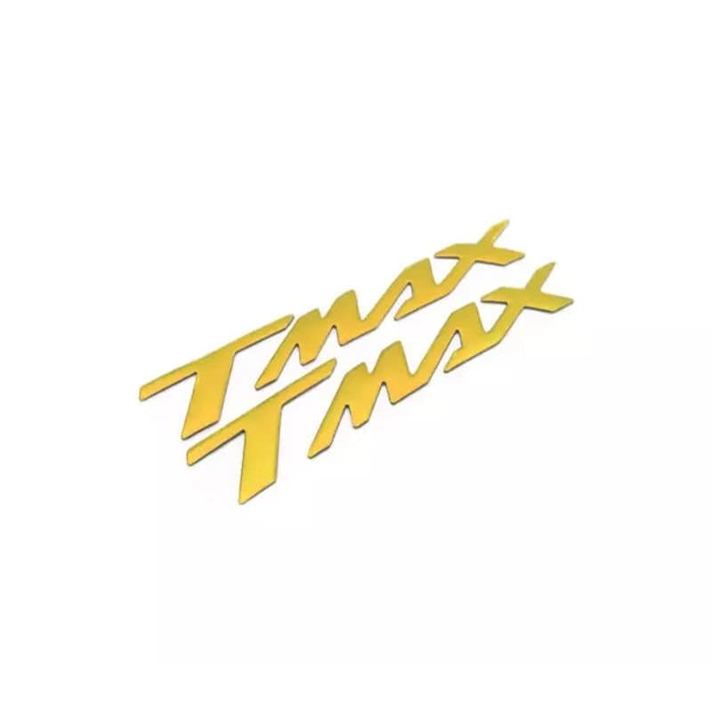 Yamaha Tmax Uyumlu Sele Altı Metal Yazı Seti Gold aksesuar