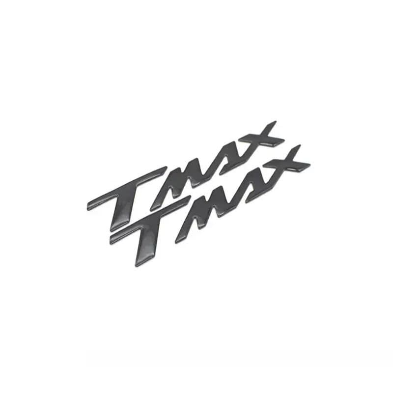 Yamaha Tmax Uyumlu Sele Altı Metal Yazı Seti Siyah aksesuar