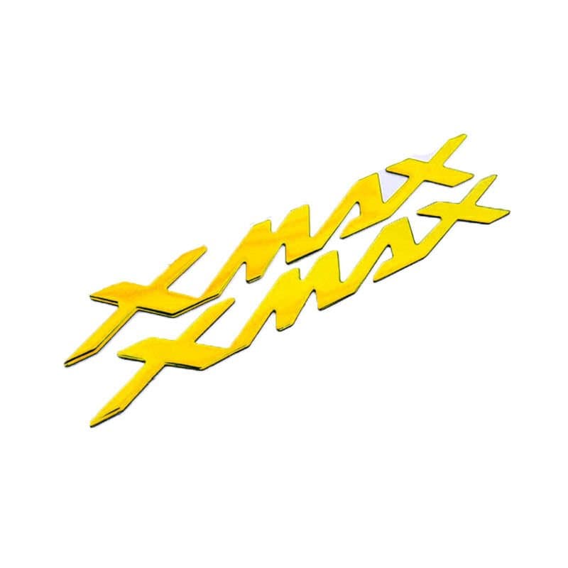 Yamaha Xmax 2012 - 2025 Uyumlu Sele Altı Metal Yazı Seti Gold aksesuar