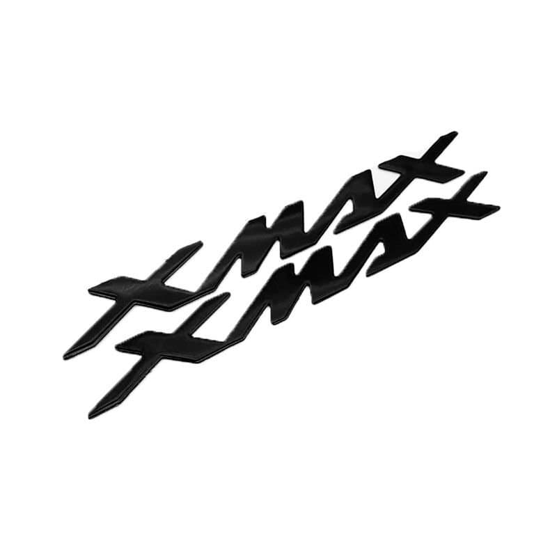 Yamaha Xmax 2012 - 2025 Uyumlu Sele Altı Metal Yazı Seti Siyah aksesuar