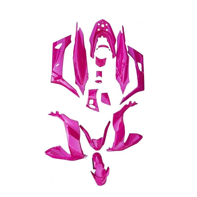Honda PCX 2021 - 2024 Uyumlu Komple Kaporta Seti Florasan Pembe aksesuar