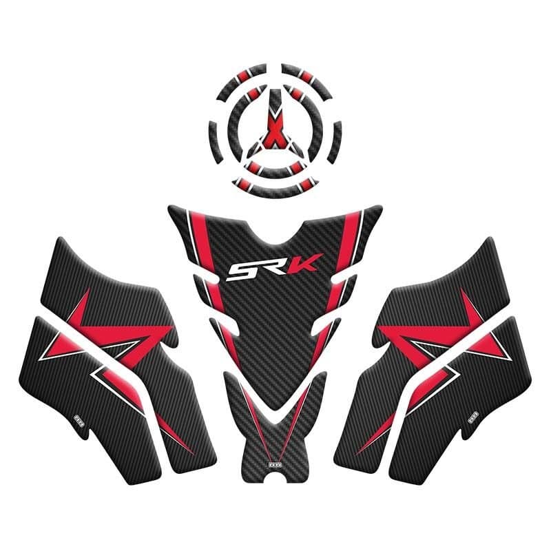 RKS SRK 125 S 2024 - 2025 Uyumlu Tank PAD Set 002 aksesuar