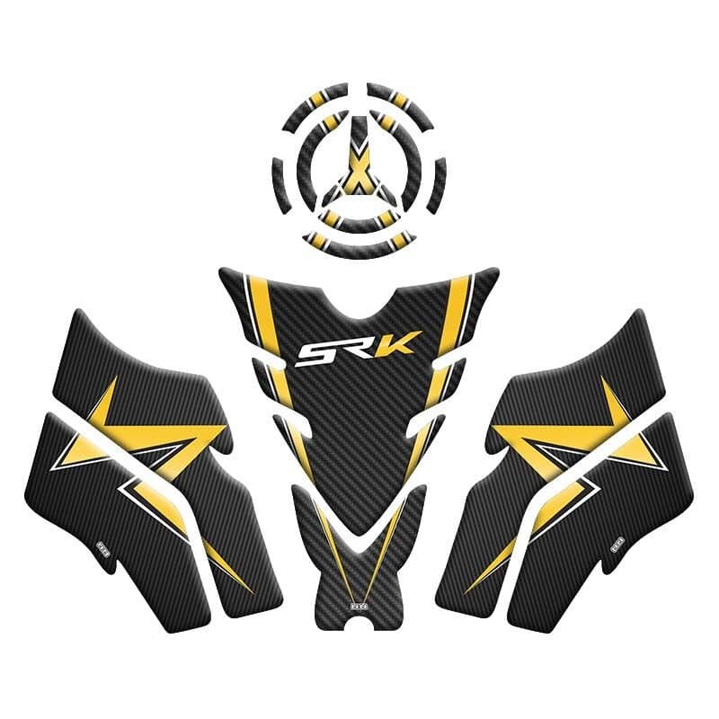 RKS SRK 125 S 2024 - 2025 Uyumlu Tank PAD Set 004 aksesuar
