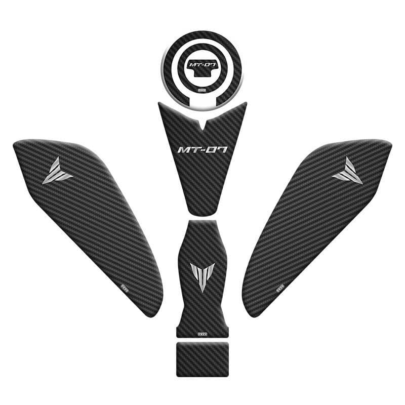 Yamaha MT07 2025 Uyumlu Tank PAD Set 001 aksesuar
