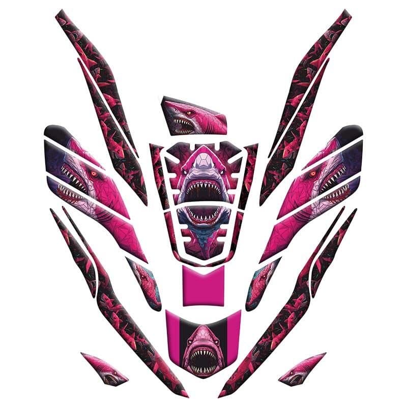 Honda PCX 2021 - 2024 Uyumlu Tank PAD Set 012 aksesuar