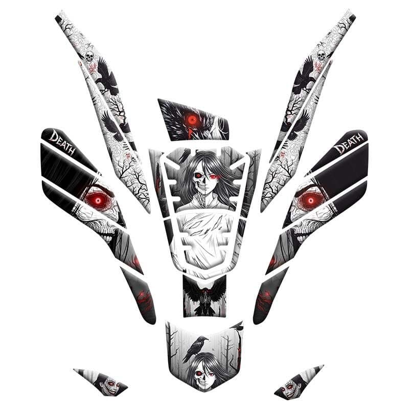 Honda PCX 2021 - 2024 Uyumlu Tank PAD Set 014 aksesuar