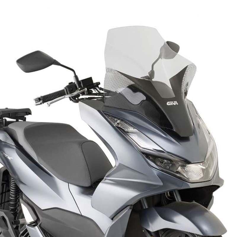 Honda PCX 2021 - 2024 Uyumlu Givi D1190ST Ön Siperlik TUR Camı Şeffaf aksesuar