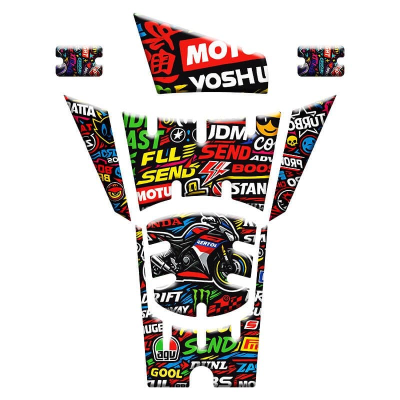 Honda PCX 2025-2026 Uyumlu Tank PAD 013 aksesuar