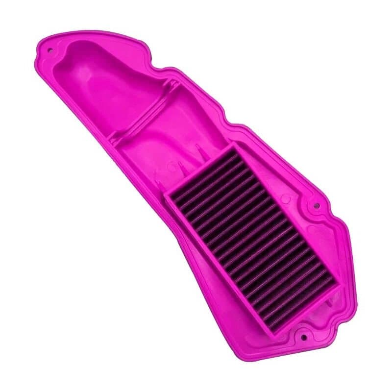 Honda PCX 125 2021 - 2026 Uyumlu Yıkanabilir Performans Hava Filtresi Pembe aksesuar