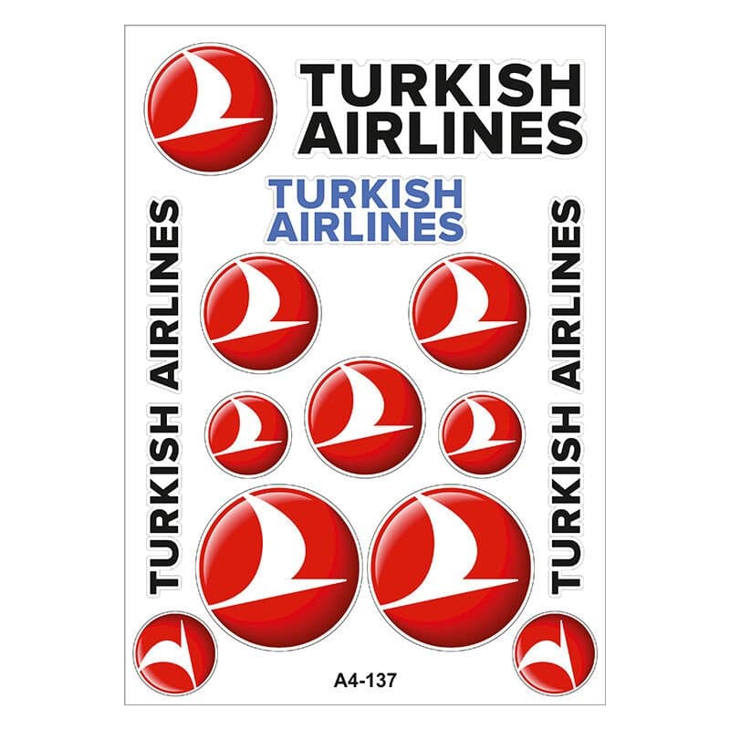 A4 Sticker 137 TEK Paket Çoklu Sticker aksesuar