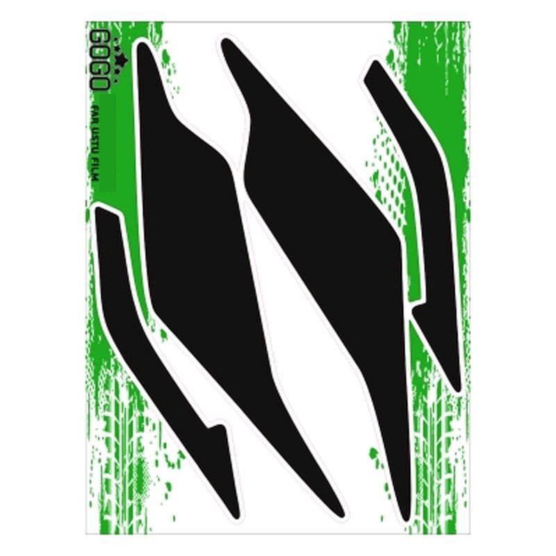 Honda PCX 2021 - 2024 Uyumlu Geniş FAR Üstü Film Siyah aksesuar