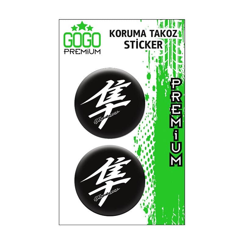 Hayabusa Koruma Takozu 4X4 İkili Damla Sticker aksesuar