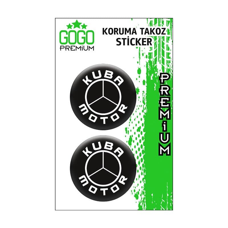 Kuba Koruma Takozu 4X4 İkili Damla Sticker aksesuar