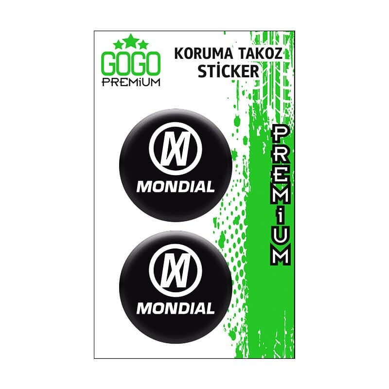 Mondial Koruma Takozu 4X4 İkili Damla Sticker aksesuar
