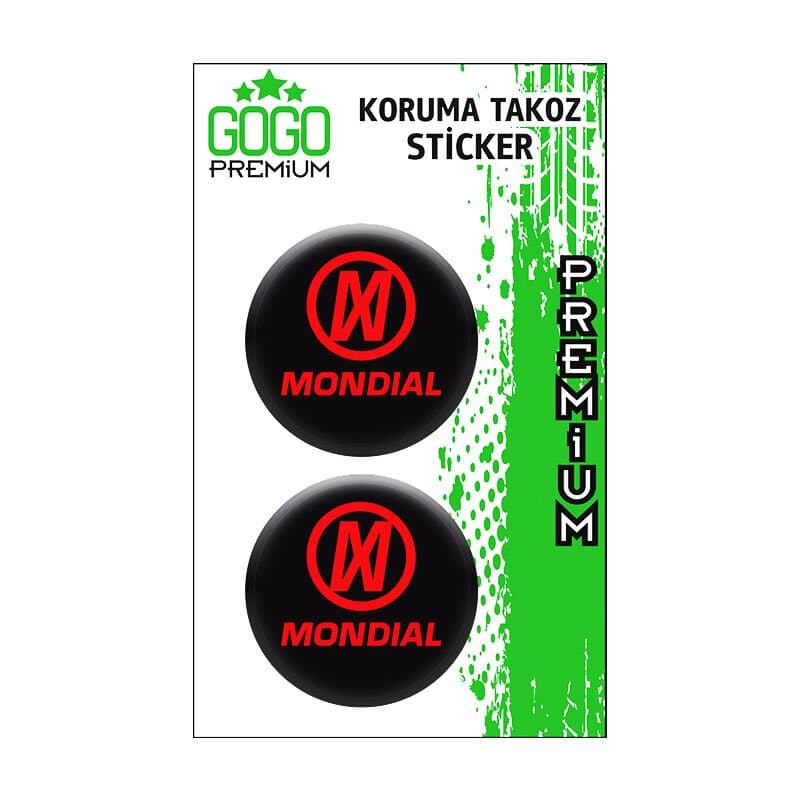 Mondial Koruma Takozu 4X4 İkili Damla Sticker aksesuar