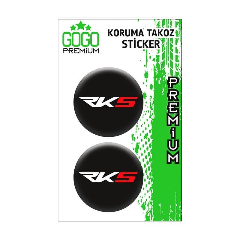 RKS Koruma Takozu 4X4 İkili Damla Sticker aksesuar