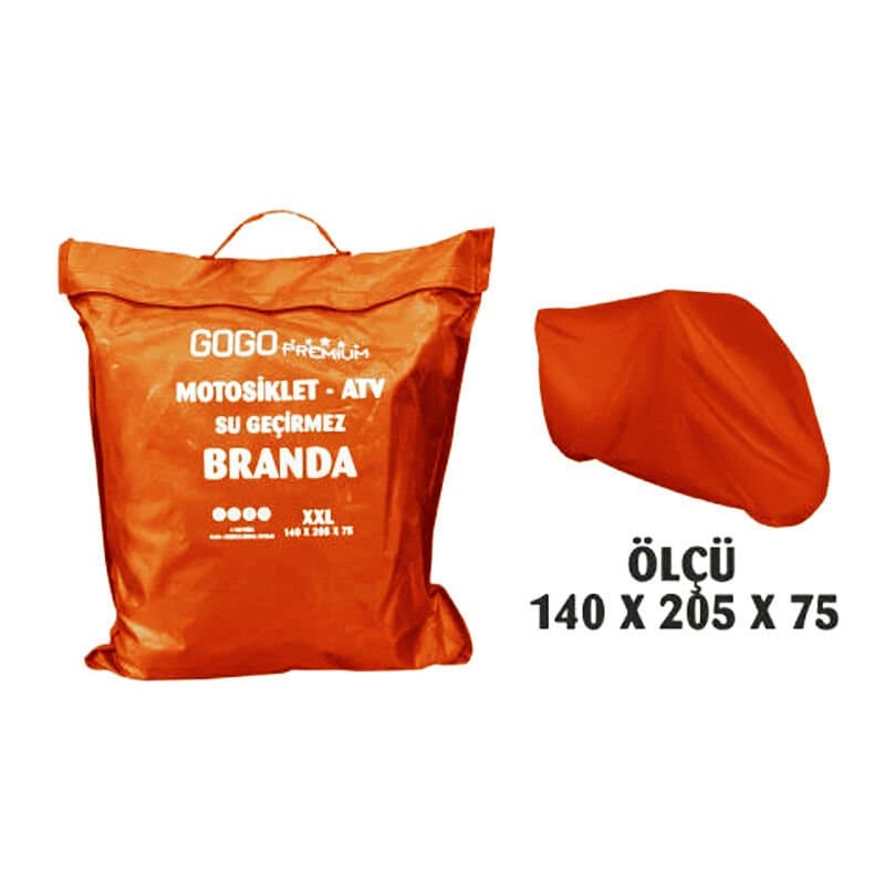 SU Geçirmez Kalın Branda Turuncu aksesuar