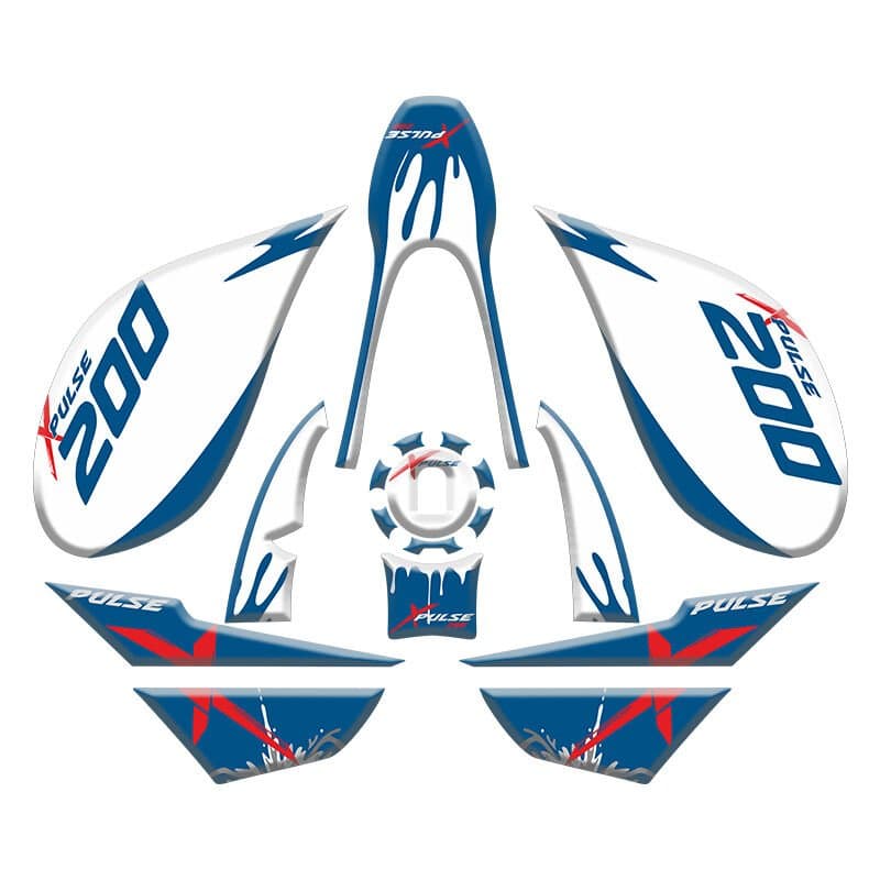Hero Xpulse 200 2020 - 2025 Uyumlu Tank PAD Set 001 aksesuar
