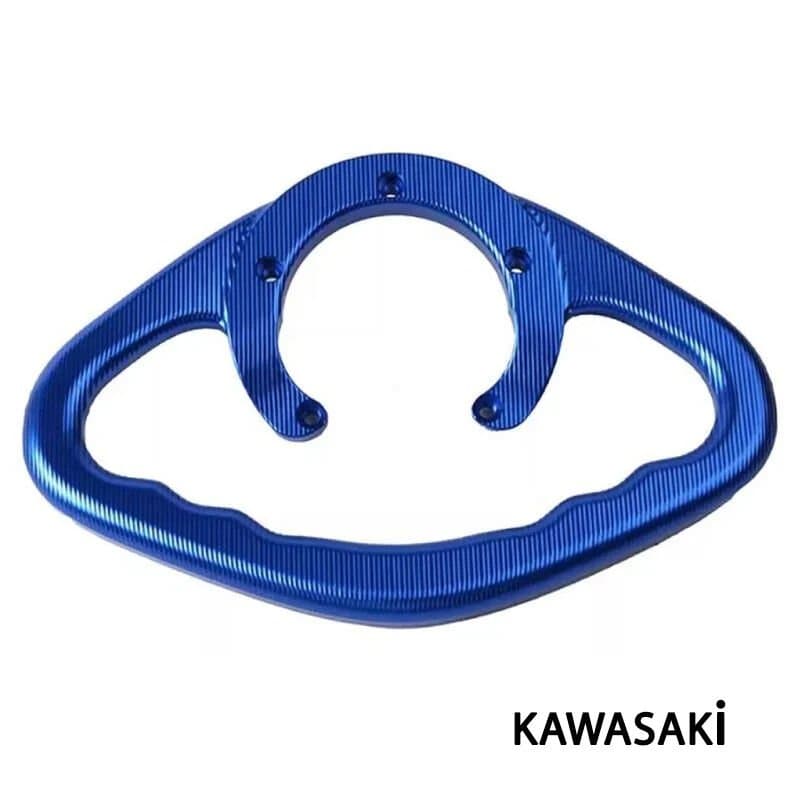 Kawasaki Depo Üstü Yolcu Tutamaç Tutamak Mavi aksesuar