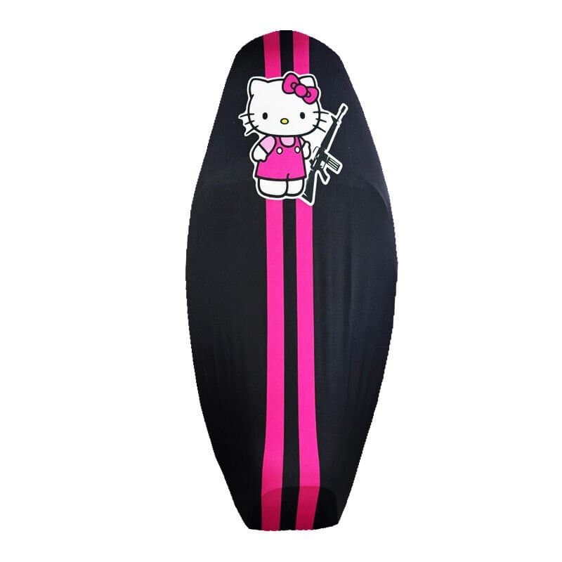 3D Üniversal Koltuk Kılıfı Siyah Hello Kitty aksesuar