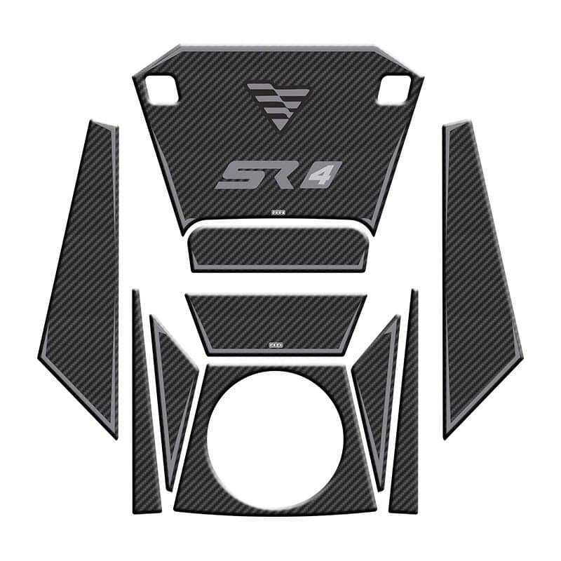 Voge SR4 2023 - 2025 Uyumlu Tank PAD Set 002 aksesuar