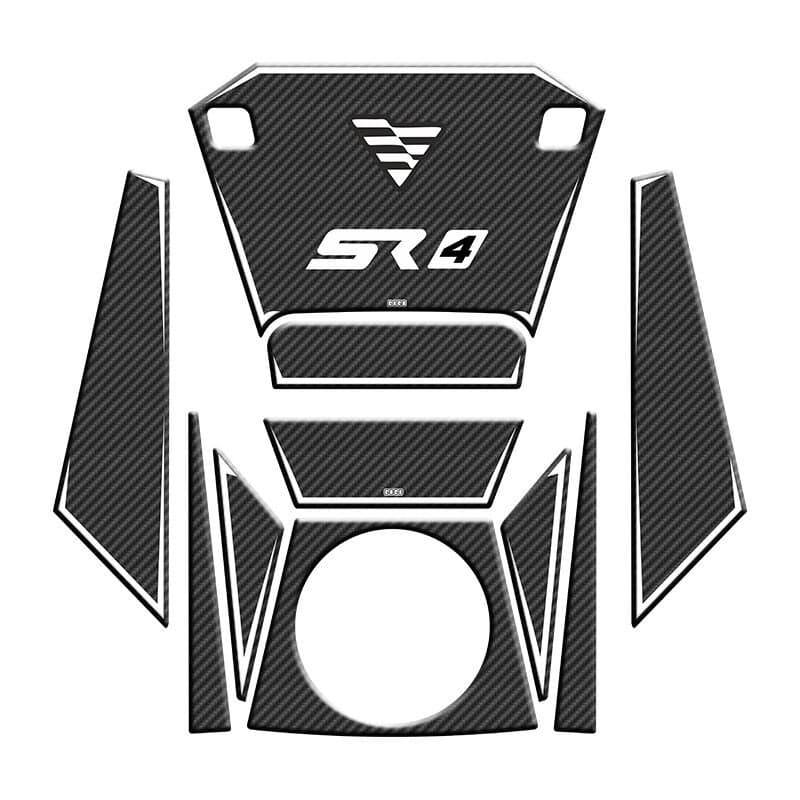 Voge SR4 2023 - 2025 Uyumlu Tank PAD Set 003 aksesuar