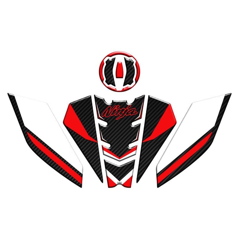 Kawasaki Ninja 500 2025 Uyumlu Tank PAD Set 002 aksesuar