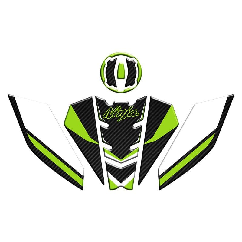 Kawasaki Ninja 500 2025 Uyumlu Tank PAD Set 003 aksesuar