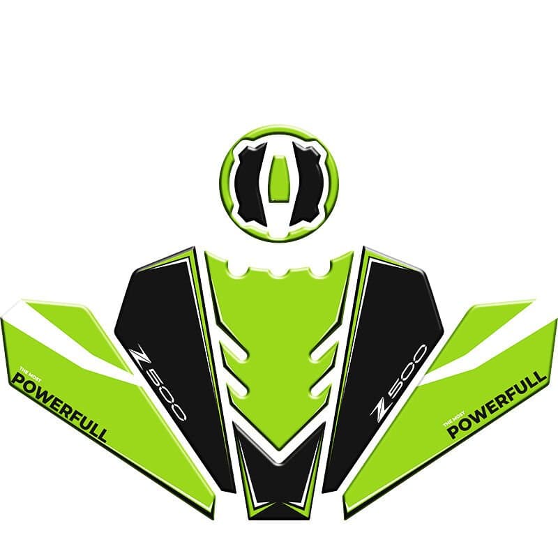 Kawasaki Z500 2025 Uyumlu Tank PAD Set 001 aksesuar