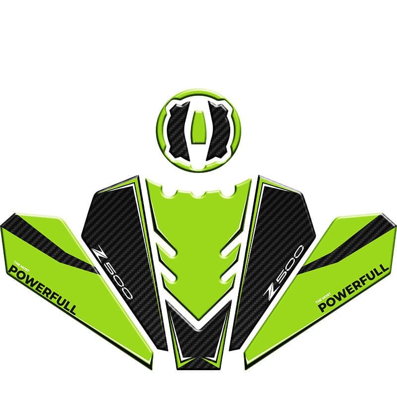 Kawasaki Z500 2025 Uyumlu Tank PAD Set 003 aksesuar