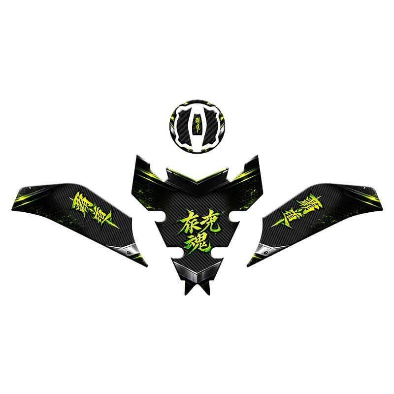 Kawasaki Versys 1100 2025 Uyumlu Tank PAD Set 001 aksesuar