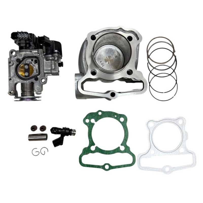 Honda DİO 2021 - 2025 Uyumlu 125 Dönüştirme Performans Silindir Kit Seti aksesuar