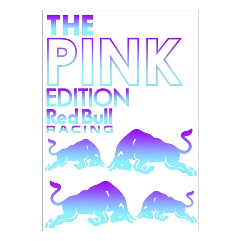 A4 Hologram Sticker 144 Pınk TEK Paket Sticker aksesuar