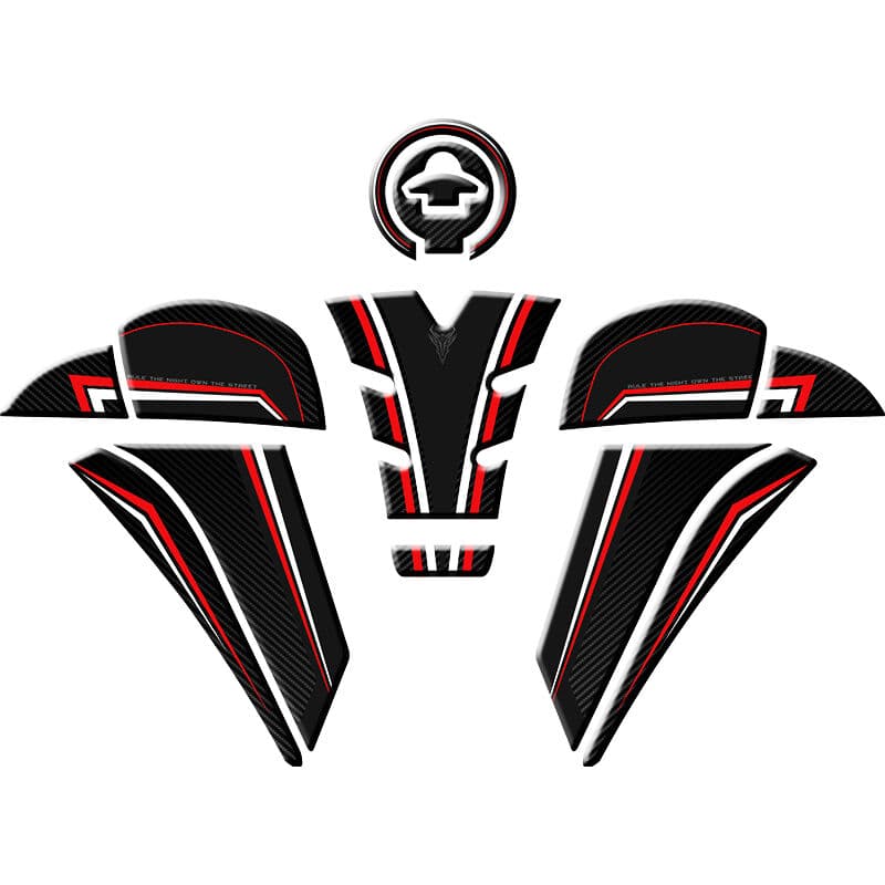 Yamaha MT25 2020 - 2026 Uyumlu Tank PAD Set 013 aksesuar