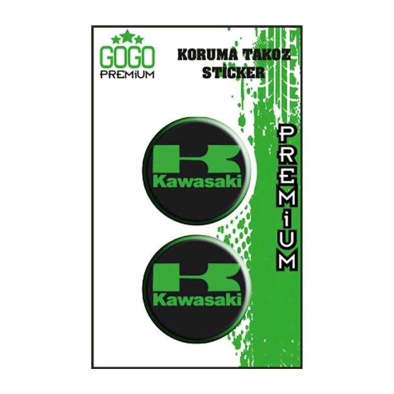 Kawasaki Uyumlu Koruma Takozu İkili Damla Sticker aksesuar