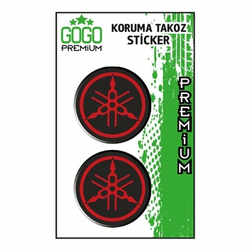 Yamaha Uyumlu 1 Koruma Takozu İkili Damla Sticker aksesuar