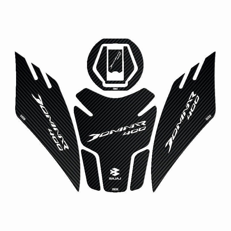 Bajaj Dominar 400 2017 - 2024 Uyumlu Tank Pad Set 001 aksesuar