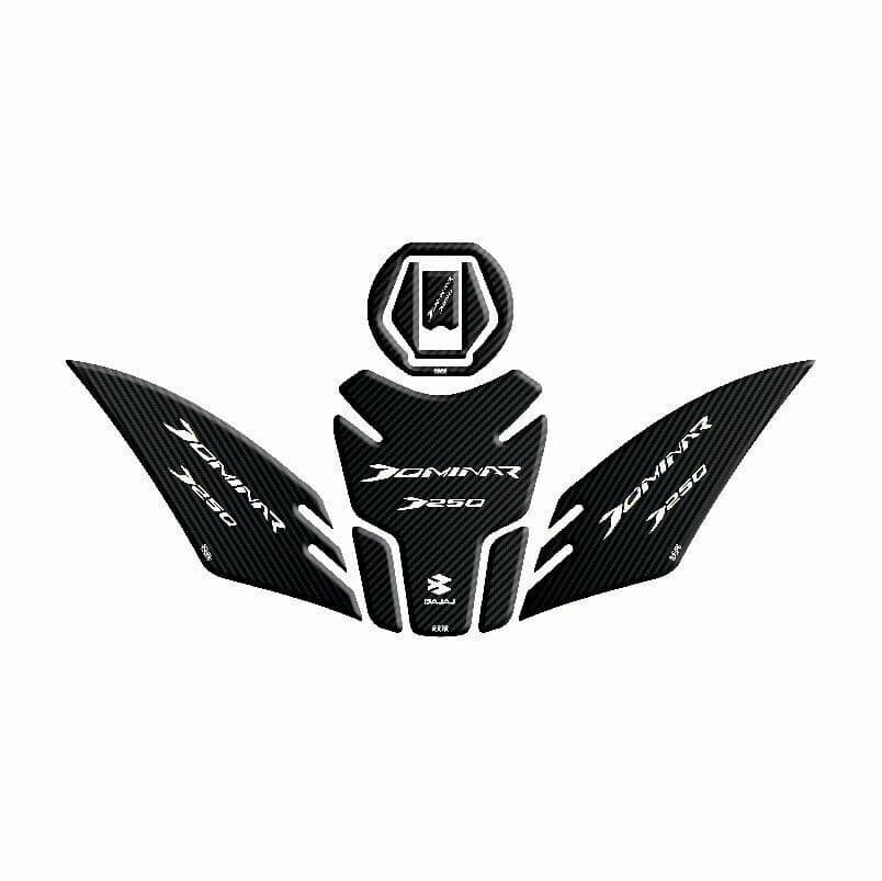 Bajaj Dominar 250 2020 - 2024 Uyumlu Tank Pad Set 005 aksesuar