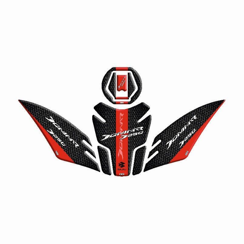 Bajaj Dominar 250 2020 - 2024 Uyumlu Tank Pad Set 007 aksesuar