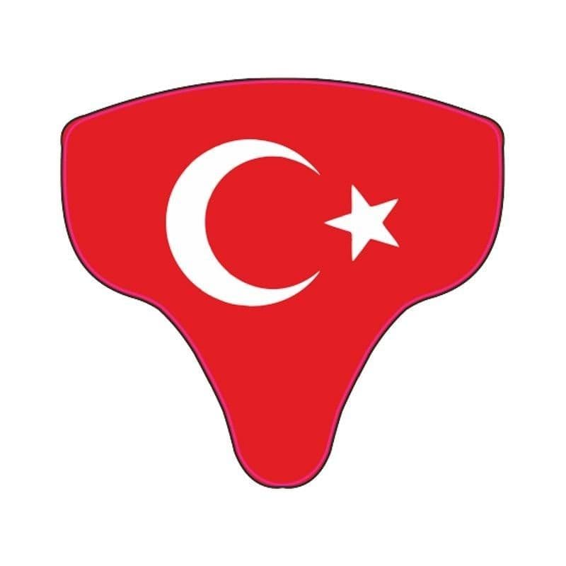 Türk Bayrağı Mondial MH Drift 2011 - 2020 Uyumlu Siperlik Sticker aksesuar