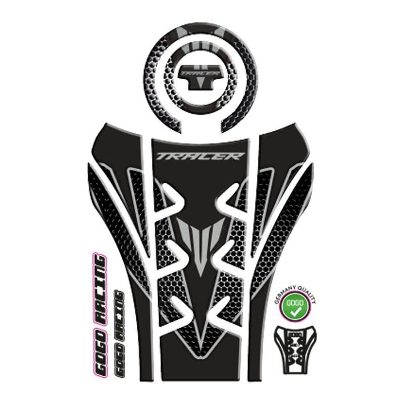 Yamaha MT07 Tracer 2016 - 2018 Uyumlu Tank PAD Set 001 aksesuar